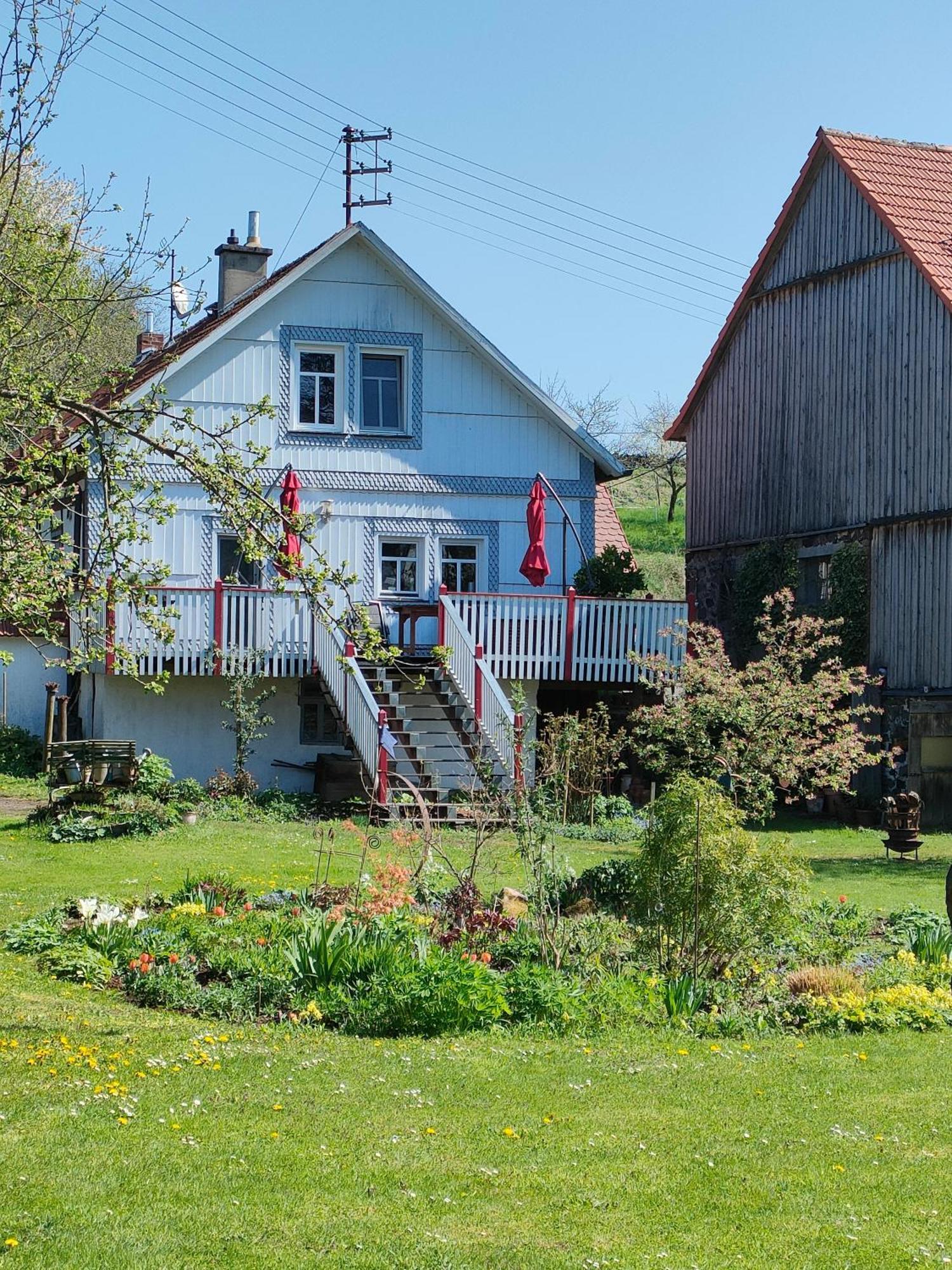 Wind In Den Weiden, Uebernachten Am Bachlauf Villa Birstein Exterior photo